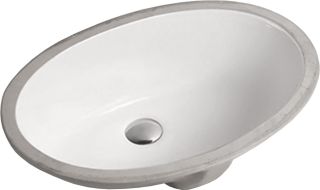 Раковина врезная SantiLine SL-3001 55см белый